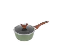 Casserole 20 cm verte Kolors 1 poignée avec couvercle