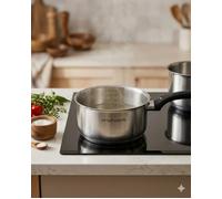 Casserole 20cm - Acier Inoxydable - Intérieur Satiné - Graduation - Inox