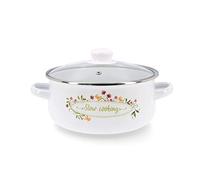 Casserole 22 cm en acier ESMALT MEMORY QD
