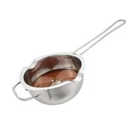 Casserole à bain marie - LE SITE DE LA PIECE - Gefu - Inox - 30x13,7x6cm - 10cm - Avec 2 becs verseurs
