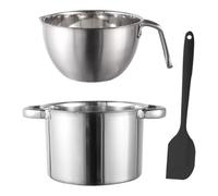 Casserole à fondre au fromage - Ensemble de fondue au chocolat, outils de fondue culinaires, fabricant de bonbons à dessert, accessoire de cuisine | Creuset au fromage au chocolat pour la maison, le
