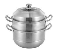 Casserole à induction, cuiseur vapeur, marmite à soupe multicouche en acier inoxydable, casserole à induction, marmite à soupe, marmite à légumes, casserole universelle, casserole à pâtes, marmite à