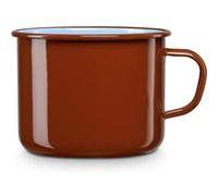 Casserole à Lait, Acier Emaillé 12cm, Bouilloire Emaillée 1,2L Induction Vintage,, Terra, , Marron