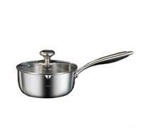 Casserole à lait efficace en acier inoxydable 316 avec couvercle en verre transparent pour surveiller les progrès de la cuisson sans effort (22)