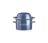 Casserole à moules - IBILI - RIV001 - Bleu pétrole - 18 cm - Tous feux (induction)