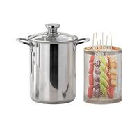 Casserole à pâtes en acier inoxydable 4