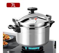 Casserole à pression en aluminium 3L/7L/11L pour cuisinière à gaz, cuisine domestique, anti-explosion, multifonctionnelle 11L