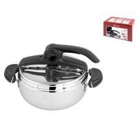 Casserole À Pression LAGOSTINA Mia Easyup En Acier 3,5 Litres