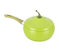 Casserole à sauce avec couvercle - Casserole en forme de légumes et de fruits - Cocotte avec couvercle, pour cuisinière à induction et plaques pour cuisiner mijoter des spaghettis et