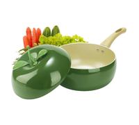 Casserole à soupe avec couvercle, design pratique, multifonction | Casserole et poêle adaptées à l'induction, idéale pour pâtes, soupes, spaghetti, utilisation dans la cuisine domestique et le