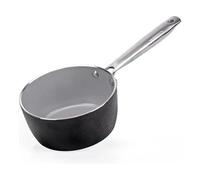 Casserole Alluflon Moneta 0005390516 ARMONIA FINEGRES À Manche Long Noir (16 Cm)