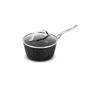 Casserole Aluminium Forge 20cm 2.2l Effet Pierre Couvercle Verre Tfi Hight_cas20tfi