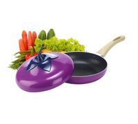 Casserole Antiadhésive Avec Couvercle Anti-adhésif En Forme De Fruit | Marmite À Épais Idéale Pour Pâtes, Soupe, Spaghetti, Cuisine Maison Et Restaurant