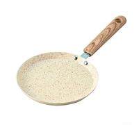 Casserole antiadhésive en alliage d'aluminium avec revêtement en pierre avec base aimantée pour une répartition homogène de la chaleur, convient pour crêpes, crêpes et tortillas (6hash-get )