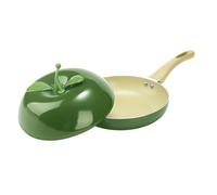 Casserole antiadhésive pour légumes et fruits | Poêle à ragoût avec couvercle | Pour cuisinière à induction, lait, soupe, spaghetti, cuisson mijoteuse de cuisine