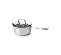 Casserole avec bec verseur et son couvercle Maestro 16 cm en inox acier inoxydab