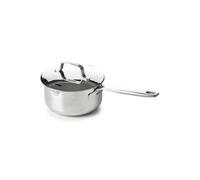 Casserole avec bec verseur et son couvercle Maestro 16 cm en inox - - Argent - Inox