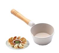 Casserole avec Bec Verseur,Poêle à Huile Chaude avec Bec et Revêtement en Pierre | Pot Verseur Pour Chauffage Huile Et Sauce,Pour Cuisine Appartement Dortoir Restauration Collective Cuisson Friture Dî