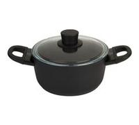 Casserole avec Couvercle 75002-920-0 Noir Aluminium Ø 20 cm 3.2 L