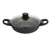 Casserole avec Couvercle Ballarini 75002-922-0 Noir Acier inoxydable Aluminium Ø 24 cm Noir G