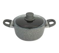 BALLARINI Kochtopf mit Glassdeckel, 24 cm | rund | Aluminium