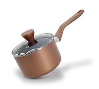 Casserole avec couvercle - Batterie de cuisine antiadhésive de haute qualité avec couvercles en verre trempé transparent, 2 QT. (fonctionne avec le modèle : NCCWA13BR)