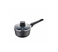 Casserole avec couvercle Bistro SG6424 Aluminium Noir mat Ø 16 x 8 cm