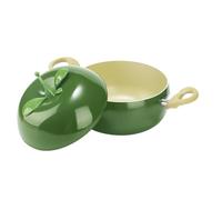 Casserole avec couvercle | Casserole à frire pour légumes et fruits, pocher avec couvercle - pour à induction, cuisine, lait, soupe, spaghetti, cuisson mijoteuse de cuisine