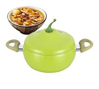 Casserole Avec Couvercle - Casserole Anti-Adhésive Pour Légumes Et Fruits - Poêle Avec Couvercle - Pour Cuisson À Induction Sur Table De Cuisson En Cuisine Pour Lait Soupe Spaghetti Friture