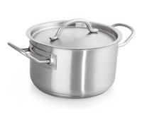 Casserole avec couvercle en Acier au nickel chrome 8,5 L H 130 mm Ø 280 mm Was Germany 3 G