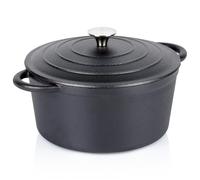 Casserole avec couvercle en fonte CAST LINE 24 cm, 3,9 l | Marmite à viande, marmite à soupe, marmite à rôtir
