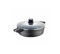 Casserole avec couvercle en verre San Ignacio Bistro SG6427 Goute Aluminium Ø 28 x 8 cm G
