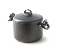 Casserole avec Couvercle Foré Passoire A 2 Manches Antiadhérent 4,5 L De Ø 22 CM