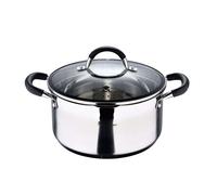 Casserole avec couvercle Masterpro foodies bgmp-1502-bk Acier inoxydable (5 L) 24 x 12 cm