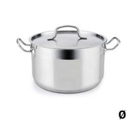 Casserole avec couvercle Quid Azzero Acier inoxydable Quid Dimensions : 24 cm