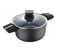 Casserole avec Couvercle San Ignacio Bistro SG6426 Aluminium Noir mat Ø 24 x 12 cm G