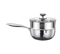Casserole Avec Couvercle - Ustensile De Cuisson Antiadhésif Avec Couvercle Et Poignée | Casserole Vapeur Faitout - Pour cuire, frire, mijoter, bouillir, préparer des soupes et repas sains, compatible