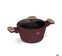 Casserole avec surface en titane et couvercle 20 cm Leonardo Nordic Collection - BERLINGERHAUS