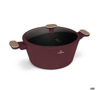 Casserole avec surface en titane et couvercle 28 cm Leonardo Nordic Collection - BERLINGERHAUS