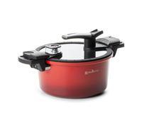 Casserole basse pression avec couvercle Smart Rosmarino 5 l - 24 cm