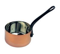 Casserole - BAUMALU - Standard - Cuivre massif - 12 cm - Intérieur étamé manche en fonte