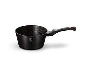 Casserole bec verseur 16cm Black Rose - Revêtement Marbre- Aluminium Turbo induction