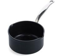Casserole Bec Verseur Barcelona pro 16 cm sans couvercle - Greenpan - Noir - Céramique Noir G