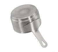 Casserole compacte en acier inoxydable avec intérieur anti-adhésif pour lait, sauce, ébullition et thé, ustensile de cuisine essentiel pour la cuisine quotidienne (1)