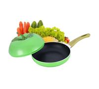 Casserole de cuisson, casserole avec couvercle | Casserole de cuisine profonde en forme de fruits | Poêle de cuisine à induction antiadhésive, ustensiles de cuisine multi-usages pour pâtes, soupe,