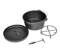 vidaXL Casserole de cuisson en fonte – Type four hollandais
