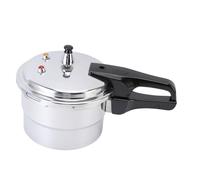 Casserole de cuisson rapide en aluminium de 3 L avec grille à vapeur pour cuisine efficace, riche en nutriments, compatibilité universelle