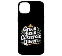 Casserole de Haricots Verts Queen Funny Kitchen Queen Thanksgiving Coque pour iPhone 14 Plus