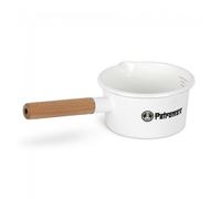 Casserole émaillée à manche Petromax Blanc 1 L