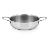 Casserole En Acier Inox Marque Home Avec 2 Poignées Diamètre 22 Cm